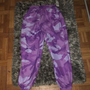 Women’s purple joggers